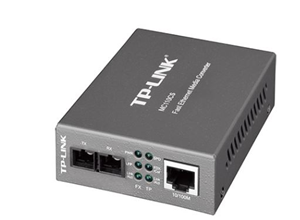 TP-Link MC110CS 10/100 RJ-45 to Single Mode Fibre SC Converter