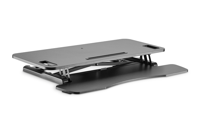 Digitus Ergonomic Height Adjust Workspace Riser - Sit/Stand - Black 1 Digitus Ergonomic Height Adjust Workspace Riser - Sit/Stand - Black