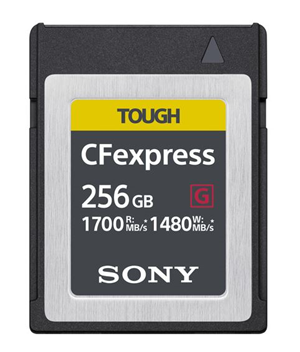 Sony CEBG256 Tough CFexpress Type B 256GB Memory Card