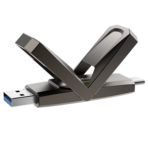 Netac US5 USB3.2 Type-A + Type-C External SSD 256GB