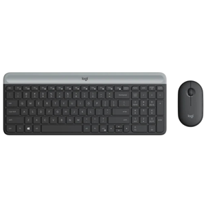 Logitech MK470 Slim Wireless Desktop Kit Black