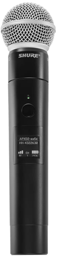 Shure MXW2X/SM58 Handheld Wireless Transmitter with SM58 Capsule