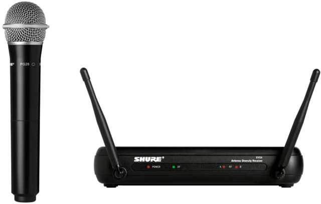 Shure SVX-PG28 Wireless Handheld System 1 Shure SVX-PG28 Wireless Handheld System