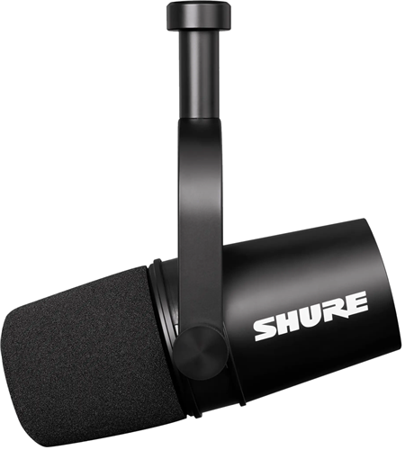 Shure MV7+K Podcast Recording Kit Adjustable Yoke XLR 1 Shure MV7+K Podcast Recording Kit Adjustable Yoke XLR