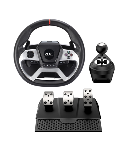 Genius SpeedMaster X5 Racing Wheel with Force Feedback 1 Genius SpeedMaster X5 Racing Wheel with Force Feedback