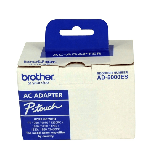 Brother AD5000ES AC Adaptor for PT Touch 1 Brother AD5000ES AC Adaptor for PT Touch
