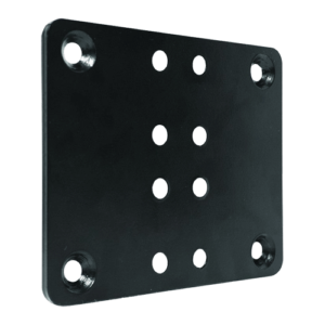 ADM Series Rail to pole collar attachment plate