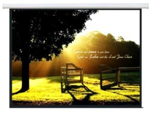 Brateck 135 3Mx1.68 Electric Projector Screen 16:9 ratio