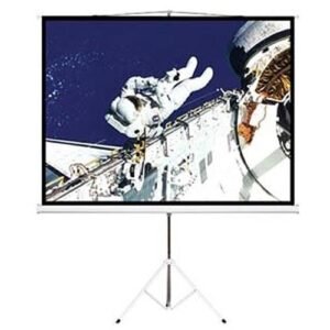 Brateck 65 1.45m x 0.81m Tripod Portable Projector Screen 16 9 ratio Black