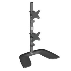 Brateck Free Standing Dual Vertical LCD Monitors Stand from 13-24''