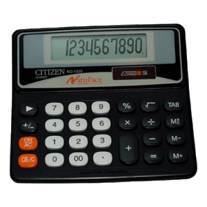 Citizen ND-1000 Natuface Desktop Calculator