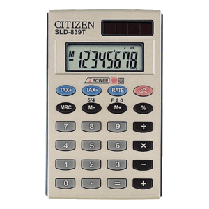 Citizen SLD-839T Pocket Calculator