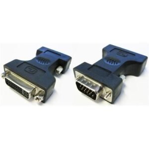 DVI 17F (Analogue) to VGA HD15M Adaptor