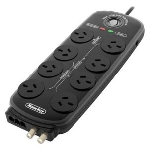 Huntkey 8 Outlet Smart Power Surge Board - Master/Slave Technology Special designed for Computers