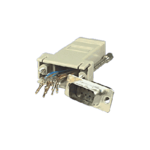 RJ45 to DB9M Converter
