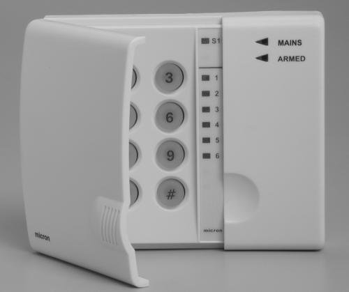 Six Zone LED Keypad 1 Six Zone LED Keypad