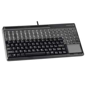 SPOS 61411 QWERTY Keyb MSR Touchp  USB Blk