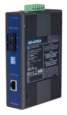 Advantech EKI-2541S-AE Ethernet to Single Mode Fiber – Network Switches | ACP Online