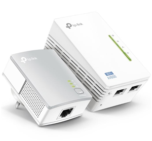 TP-Link WPA4220KIT AV600 Powerline Kit Ethernet Adapter+WiFi Adapter – Network Powerline | ACP Online
