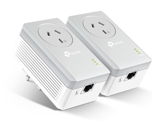 TP-Link TL-PA4010PKIT AV600 Powerline Kit with Dual Pass Through – Network Powerline | ACP Online