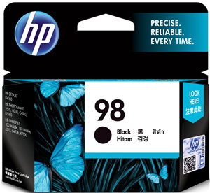 HP 98 Black Ink Cartridge – Printer Consumables | ACP Online
