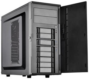 SilverStone CS380B ATX Black Storage Tower with 8 Hotswap Bays – Cases - OEM PC | ACP Online