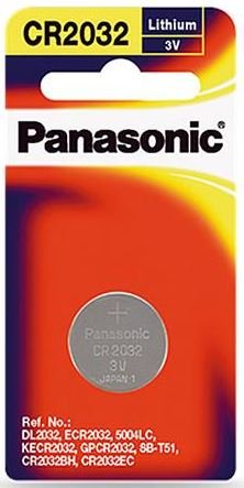 Panasonic Lithium 3V Coin Cell Battery CR2016 1 Pack – Batteries & Chargers | ACP Online