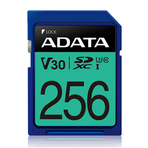 ADATA Premier Pro UHS-I U3 V30 SDXC Card 256GB – Memory - Secure Digital | ACP Online