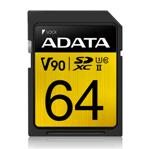 ADATA Premier ONE V90 UHS-II SDXC Card 64GB – Memory - Secure Digital | ACP Online
