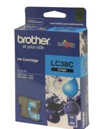 Brother LC38C Cyan Ink Cartridge – Printer Consumables | ACP Online