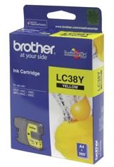 Brother LC38Y Yellow Ink Cartridge – Printer Consumables | ACP Online