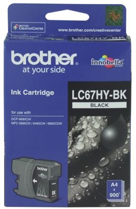 Brother LC67HYBK Black High Yield Ink Cartridge – Printer Consumables | ACP Online