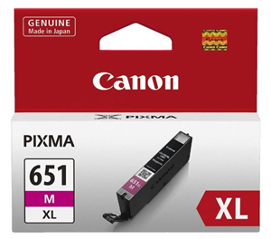 Canon CLI651XLM Magenta High Yield Ink Cartridge – Printer Consumables | ACP Online