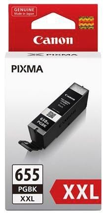Canon PGI655XXLBK  Black Extra High Yield Ink Cartridge – Printer Consumables | ACP Online