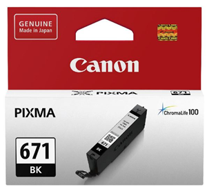 Canon CLI671BK Black Ink Cartridge – Printer Consumables | ACP Online