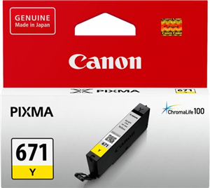 Canon CLI671Y Yellow Ink Cartridge – Printer Consumables | ACP Online