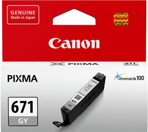 Canon CLI671GY Grey Ink Cartridge – Printer Consumables | ACP Online