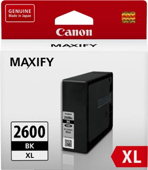 Canon PGI2600XLBK Black High Yield Ink Cartridge – Printer Consumables | ACP Online