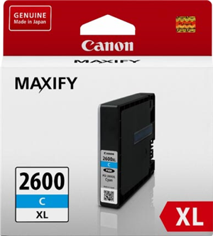 Canon PGI2600XLC Cyan High Yield Ink Cartridge – Printer Consumables | ACP Online