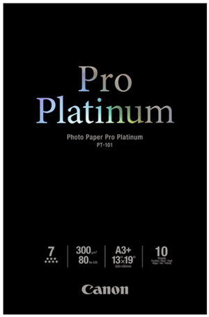 Canon PT-101 A3+ Pro Platinum 300gsm Photo Paper - 10 Sheets – Printer Consumables | ACP Online