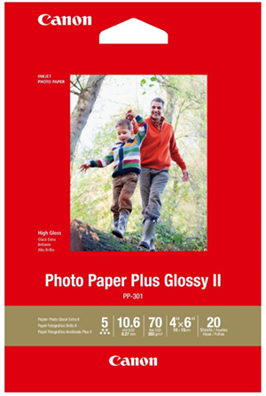 Canon PP-301 4x6 Glossy II 275gsm Photo Paper - 20 Sheets – Printer Consumables | ACP Online