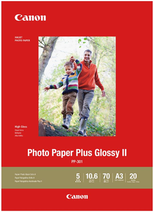 Canon PP-301 A3 Glossy II 275gsm Photo Paper - 20 Sheets – Printer Consumables | ACP Online
