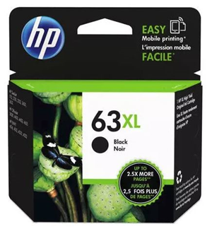HP 63XL Black High Yield Ink Cartridge – Printer Consumables | ACP Online
