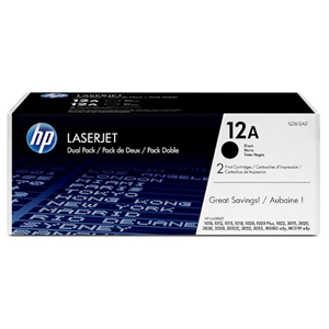 HP 12A Black Toner (Dual Pack) – Printer Consumables | ACP Online