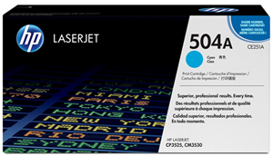 HP 504A Cyan Toner – Printer Consumables | ACP Online
