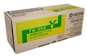 Kyocera TK-554Y Yellow Toner – Kyocera Printer & Accessories | ACP Online