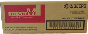 Kyocera TK-584M Magenta Toner – Kyocera Printer & Accessories | ACP Online