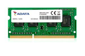 ADATA 4GB DDR3L-1600 PC3L-12800 1.35v SODIMM Lifetime wty – Memory - Notebooks | ACP Online