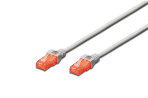 Digitus UTP CAT6 Patch Lead - 1.5M Grey – Cables - Patch & Network | ACP Online