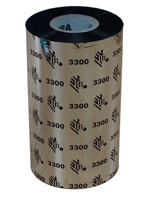 Zebra J3300 Wax/Resin Ribbon Black 110mm x 300m – POS - Consumables | ACP Online